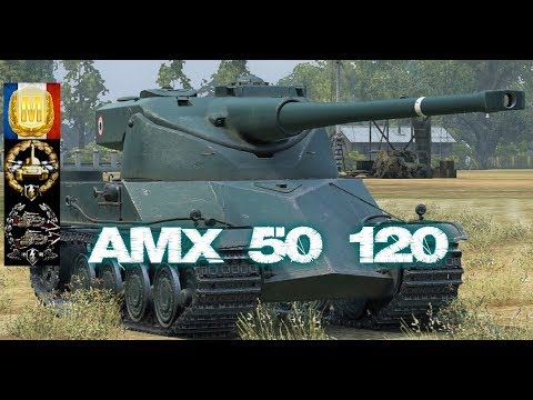 AMX 50 120 #4 World of Tank Blitz Feat Sneaky Aced gameplay 5400 DMG