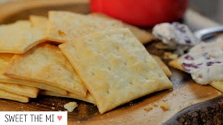 크래커 와 크림치즈딥 CRACKERS and Cream Cheese Dip [FOOD VIDEO] [스윗더미 . Sweet The MI]