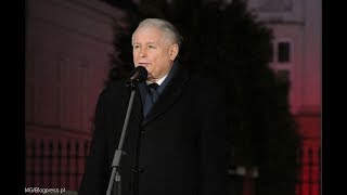 Jarosław Kaczyński - Przemówienie w 95. miesięcznicę smoleńską (10.03.2018)