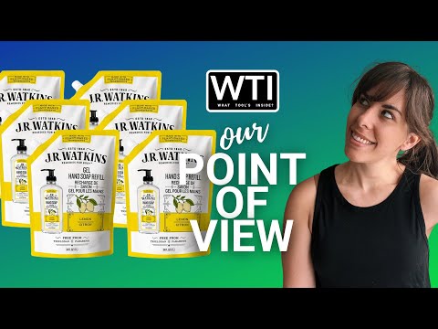 JR Watkins Gel Hand Soap Refill Pouch - WTI product video review