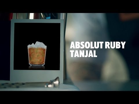 ABSOLUT RUBY TANJAL DRINK RECIPE - HOW TO MIX