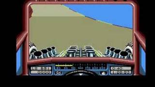 Amiga: Stunt Car Racer - The Draw Bridge