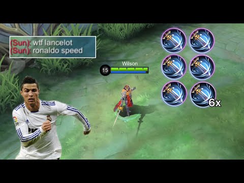 LANCELOT 6X WINDTALKER BUILD!! | INSANE ATTACK SPEED! | RONALDO SPEED (MUST WATCH)