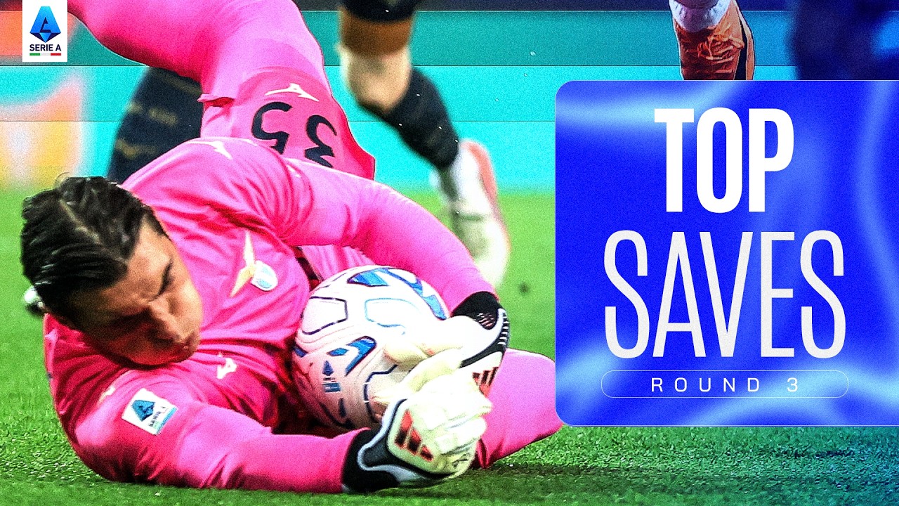 TOP SAVES 🧤 From the Serie A Round 3 | 2026/27