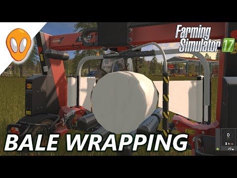 Farming Simulator 17 | Bale Wrapping For Silage | Goldcrest Valley E19