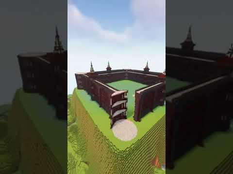 EPIC Minecraft Mountain Castle Build