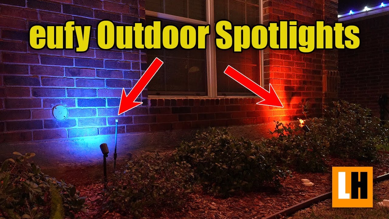 Eufy Outdoor Spotlights - Festive, Holiday, Security Lighting for your Home