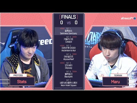 [2018 GSL Season 1] Code S Finals Stats vs Maru