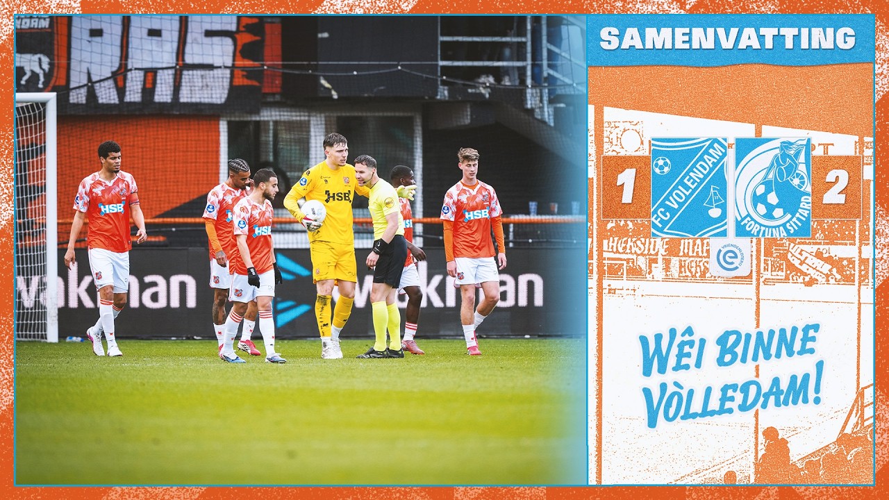 Volendam vs Fortuna Sittard Highlights
