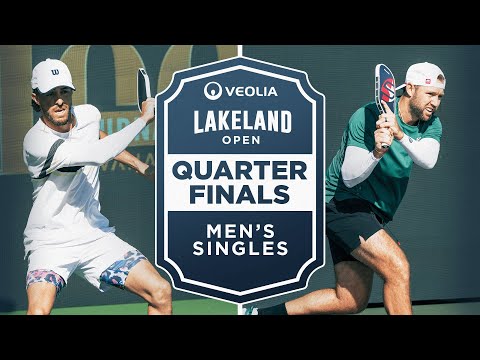 Hunter Johnson v Jack Sock at the Veolia Lakeland Open