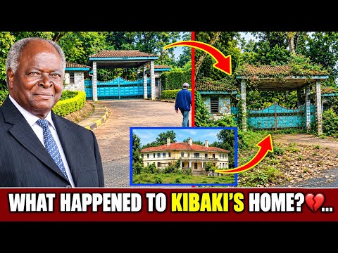 LAANA? Exclusive Tour Inside Mwai Kibaki’s Neglected Othaya Home That Left Kenyans Talking