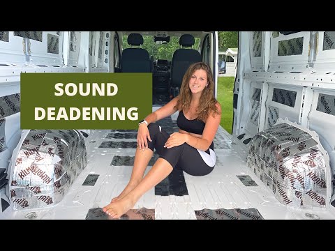 Kilmat Sound Deadening | Ram ProMaster DIY Van Build Series 5 | Campervan Conversion | Van Life