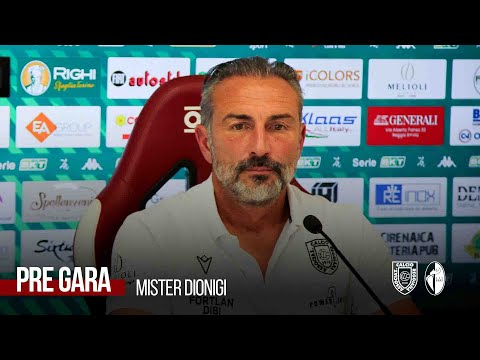 CONFERENZA STAMPA | mister Dionigi pre Reggiana-Bari