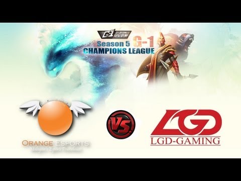 Orange vs LGD.int @G1-League 2013 (Game 2)