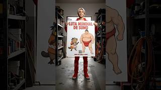 🥊CAPIRUTO NO MUNDIAL DE PESO PESADO DE SUMÔ..