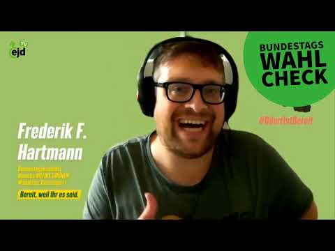 Kandidat*innen-Vorstellung - Frederik F. Hartmann (Bündnis90/Die Grünen)