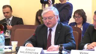 Address by Foreign Minister Edward Nalbandian at the Euronest PA Committee on Politicial Affairs, Human Rights and Democracy