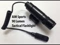 AIM Sports 90 Lumen Tactical Flashlight 