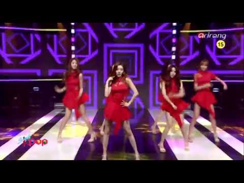 [130730] Dal★Shabet (달샤벳) - Be Ambitious (내 다리를 봐) @ Arirang Simply KPOP