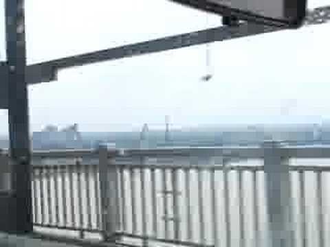 bridge over the danube. ROM-BUL border. april2006