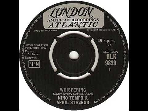 UK New Entry 1964 (13) Nino Tempo & April Stevens - Whispering