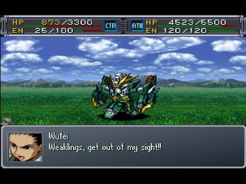 Super Robot Wars Alpha Gaiden - Altron Gundam Custom Attacks