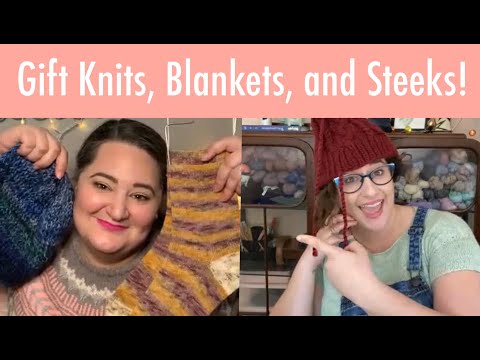 Gift Knits, Blankets, and Steeks! Episode 30: Felicity Yarn Studio featuring The Yarn Curator