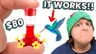 NO WAY! $80 RARE Sold Out TINY Miniverse Make it Mini Lifestyle Unbox Review Hummingbird
