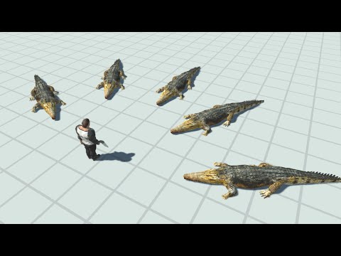 5x CROCODILES vs EVERY UNIT - Animal Revolt Battle Simulator