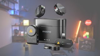 Testing the MAONO Wave T5 wireless mic system