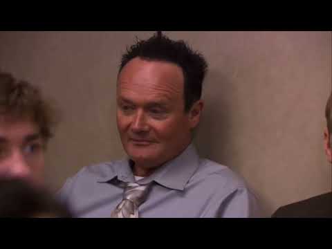 the printer ink was gone (the office)