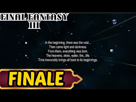 Final Fantasy III Part 15 Final Boss Cloud of Darkness