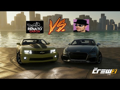 CAMARO DO RENATO GARCIA VS AUDI TT DO LUCAS NETO THE CREW 2!!