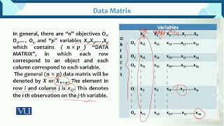 Data Matrix | Multivariate Analysis | STA633_Topic006