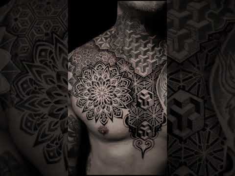 Hình xăm hoa văn cách điệu