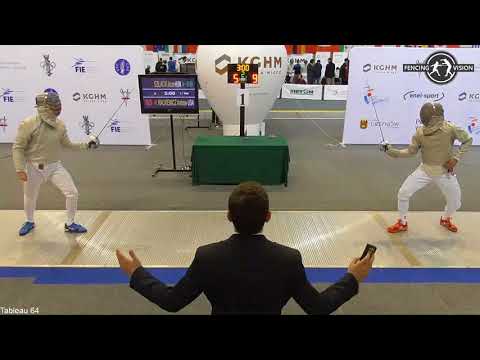 2018 160 T64 01 M S Individual Warsaw POL WC BLUE SZILAGYI HUN vs MACKIEWICZ USA