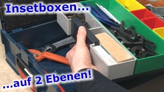 L-Boxx Insetboxen: Kleinkram clever unterbringen (inkl. Umbau-Idee!)