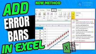 How to add Error bars in excel 2024 | Add, change, or remove error bars Excel