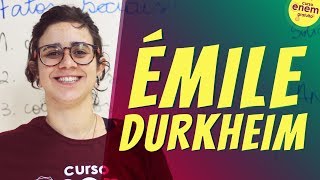 ÉMILE DURKHEIM | Resumo de Sociologia para o Enem