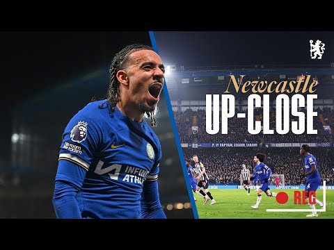 MALO GUSTO Match Cam 🎥 | Chelsea 3-2 Newcastle Up-Close | Premier League 23/24