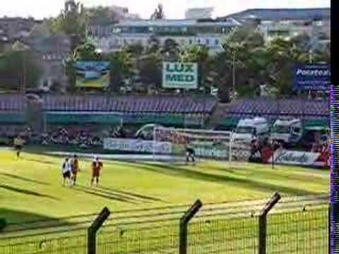 Marek Saganowski wykonujący rzut karny #Legia #Warszawa - #Widzew #Łódź