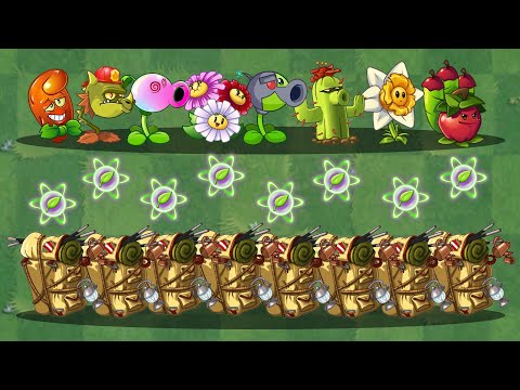 All Plants With 1 Plant Food Vs 99 Imp Porter -  Who Will Win? - PvZ 2 Challenge