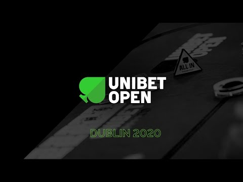 Main Event Day 1B at Unibet Open Dublin 2020. Live Stream