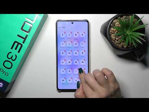 How to Edit Notification Panel Shortcuts on INFINIX Note 30 Pro?