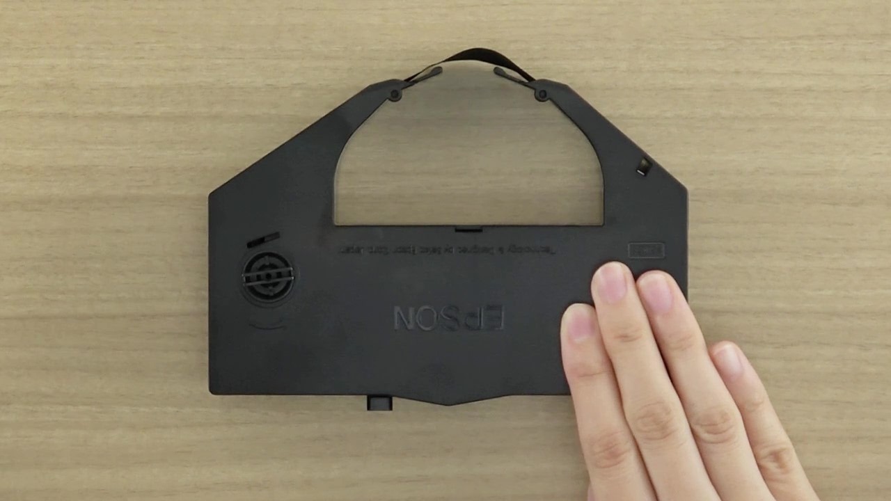 VP-F4400シリーズ　リボンカートリッジの交換手順