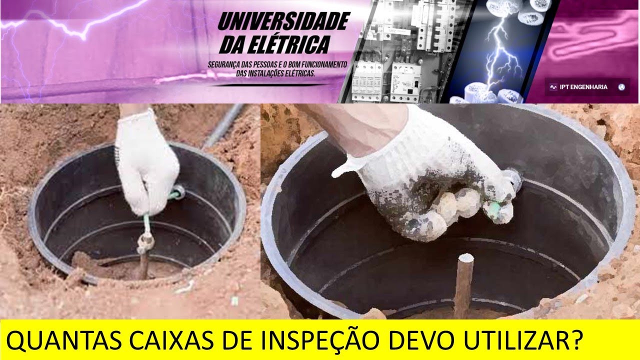 ATERRAMENTO ELÉTRICO É NECESSÁRIO CAIXA DE INSPEÇÃO!!QUANTAS CAIXAS SÃO NECESSÁRIASVEJA NA PRÁTICA