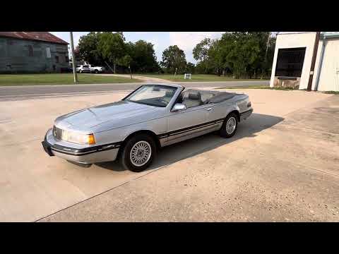 Unloved Autos Spotlight: 1987 Cougar . . . wait, they didn’t make convertibles!