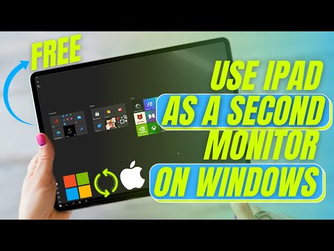 How To Use iPad As A Second Monitor On Windows 10 | Best Duet Display Alternative
