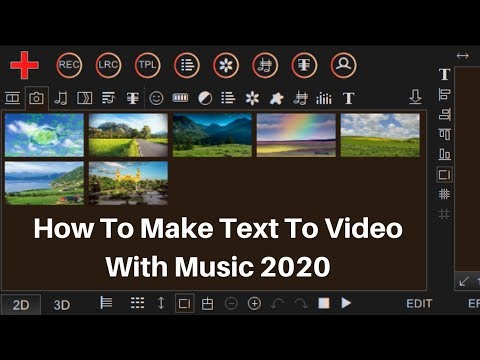 How To Make Text To Video With Music 2020