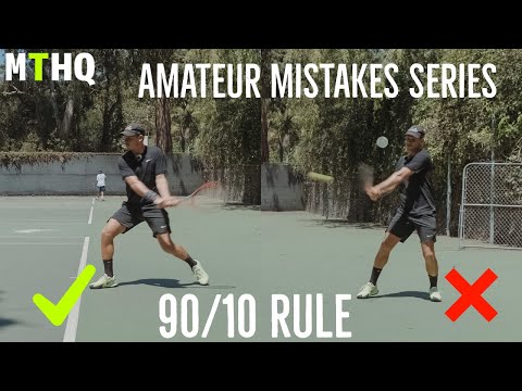 Part 1 | How To CONSISTENTLY Hit BETTER GROUNDSTROKES - Footwork And Weight Transfer